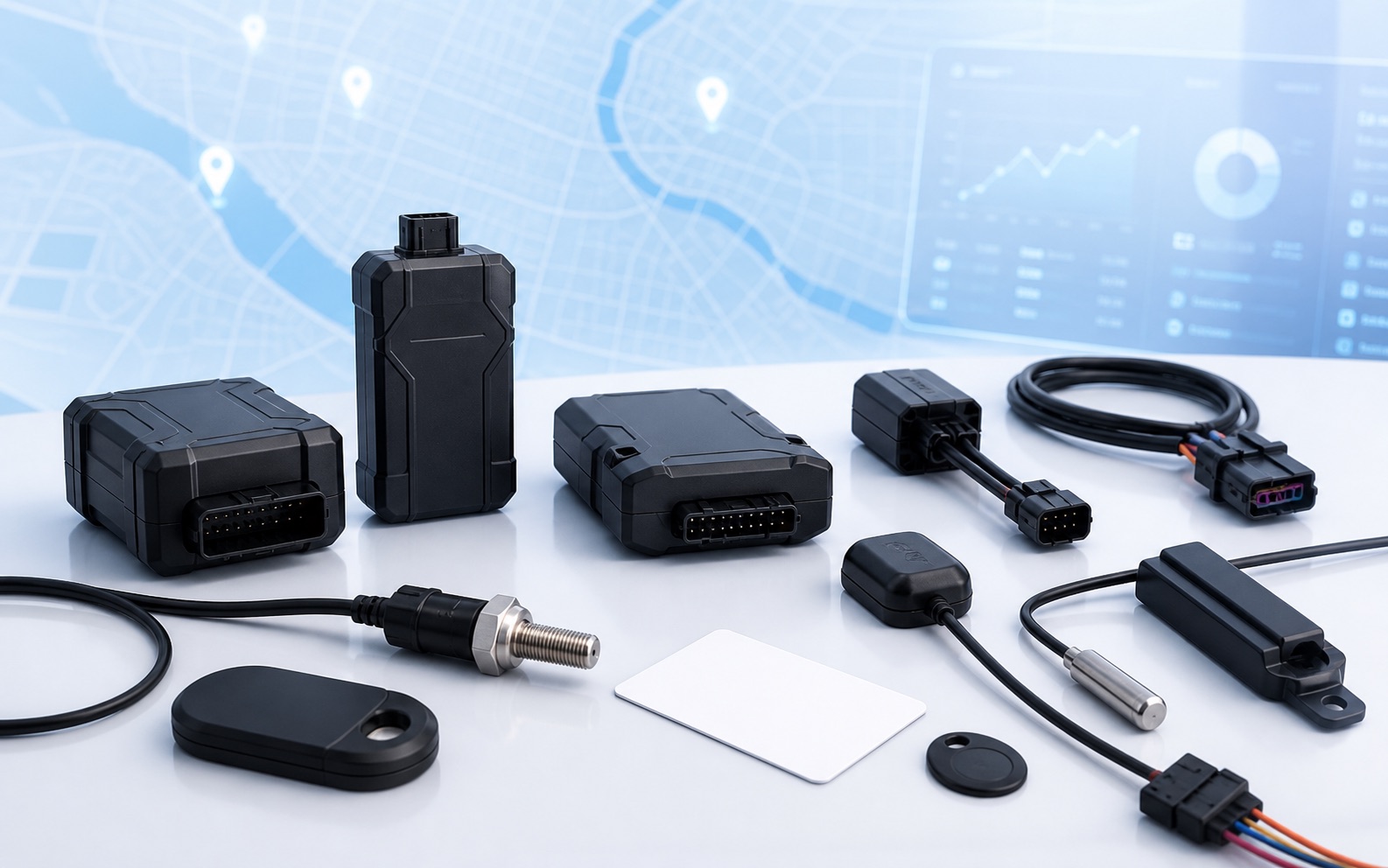 Telematics hardware and sensors