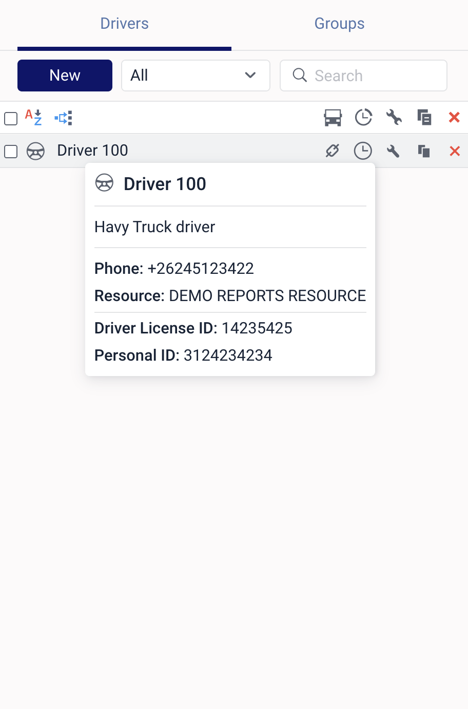 Driver Management
